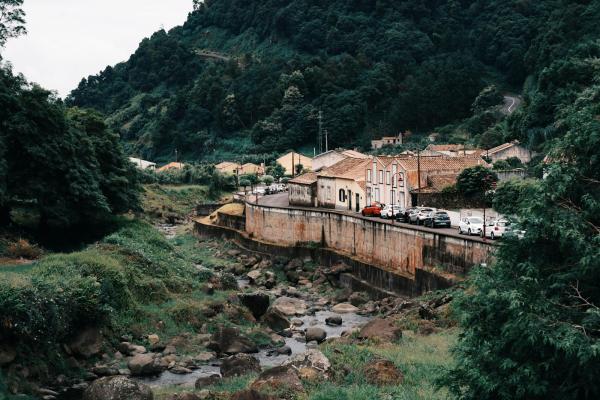 Hiking Through Forested Trails And Off-road Paths In São Miguel
